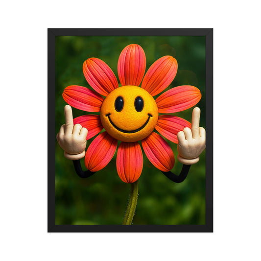 “**** Ya Flower” Poster